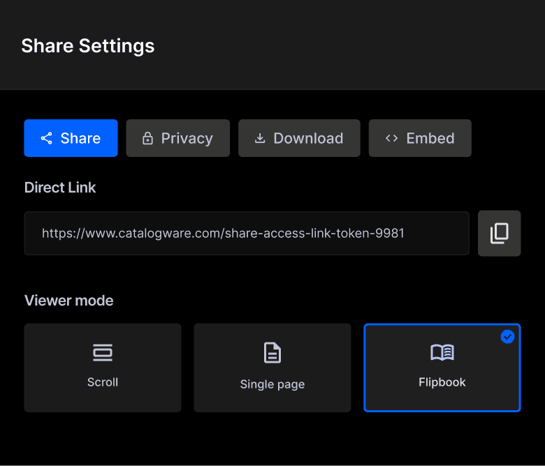Yayınlayın & Paylaşın